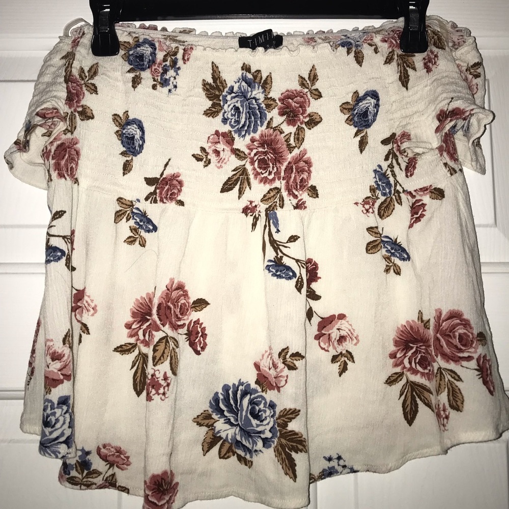 Off the shoulder top